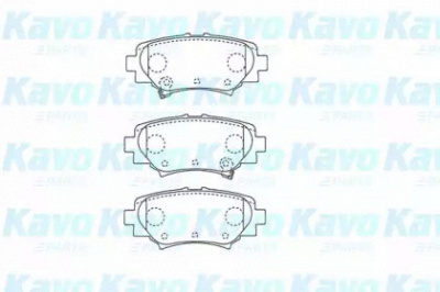KAVO PARTS bp4586 -  Комплект тормозных колодок, дисковый тормоз